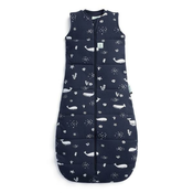 ERGOPOUCH Vreča za spanje organski bombaž Jersey Whale 3-12 m, 6-10 kg, 2,5 tog