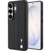 BMW M PU Leather prepognjeni črti in kovinski logotip magnetni zadnji pokrov za Samsung Galaxy S26 Ultra moder
