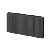 Mexen CVH20 Higienski panelni radiator 600 x 2000 mm, spodnje priključitev, 2198 W, antracit - W620H-060-200-66