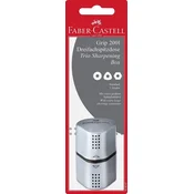 Šilček Faber-Castell Grip, siva, dvojni