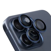 OBAL:ME Zaščita leč za Apple iPhone 15 Pro/15 Pro Max Blue Titanium