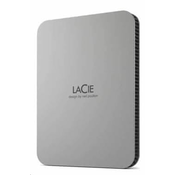 LaCie HDD Zunanji mobilni disk (2,5/1TB/ USB 3.1 TYPE C), srebrn