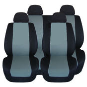 CAR LINE Univerzalne auto presvlake CLASSIC crno-crvene