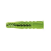 Univerzalni vložek FISCHER UX GREEN 12x 70, najlon, zelen, z robom (18 kos)