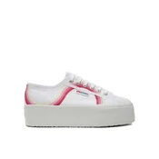 Superga Tenis superge Round Stripes 2790 S4128TW Bela
