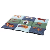 Trixie Patchwork cebe za pse 80x55cm plavo-zeleno