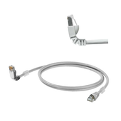 Weidmüller RJ45 omrežni priključni kabel CAT 6A S/FTP [1x RJ45-vtič - 1x RJ45-vtič] 1 m siv z UL-certifikatom Weidmüller