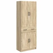 vidaXL Set omar 2 pcs Sonoma hrast Inženirski les