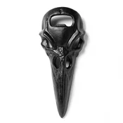 Odpirač ALCHEMY GOTHIC - Black Raven Skull - SBO7