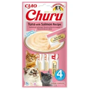 Poslastica Churu tuna z lososom 4x14g