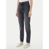 Guess Jeans hlače W2YA21 D4QD2 Siva Mom Fit