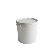 vedro 30 litrov belo s pokrovom