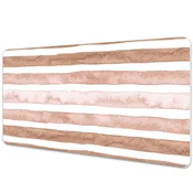 Decormat Namizna podloga Brown stripes 90x45 cm