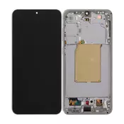 Samsung Galaxy S25 FE - LCD zaslon + steklo na dotik + okvir (Jetblack) OLED
