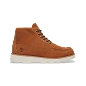 TIMBERLAND Gležnarji z vezalkami  rjasto rjava