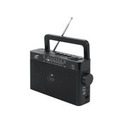 Prenosni radio LTC z Bluetoothom, USB, TF, črne barve