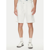 Jack & Jones Kratke hlače iz tkanine Jaiden 12274968 Bela Relaxed Fit