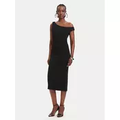 Patrizia Pepe Cocktail obleka 2A3040/J333-K103 Črna Regular Fit
