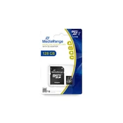 MediaRange MICRO SDXC MEMORIJSKA KARTICA, SD Adapter, klasa 10,  128GB , MR945