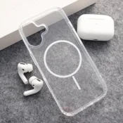 Maska Mag Case Clear Slim za iPhone 17 bela