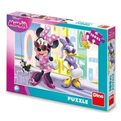 Dino - Puzzle Minnie and Daisy in the city - 100 dijelova