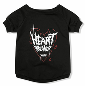 KILLSTAR Pasja majica - Heartbreaker - Črna - KSRA008128