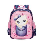 S-Cool Ranac za predškolsko za devojcice My First Backpack SC2090, Teget-roze