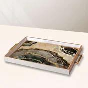 Aberto Design Poslužavnik TPB10046 50 x 29 x 3.5 cm, Šareni