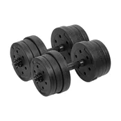 Nastavljivi bitumenski uteži 2x10kg REBEL ACTIVE