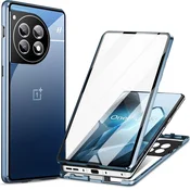 GS Ovitek za OnePlus 13, magnetno dvojno steklo, modro