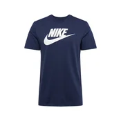 Nike Sportswear Majica mornarska/bela