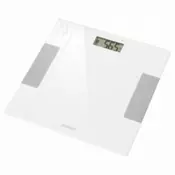 Sencor - Pametna osebna fitnes tehtnica 1xCR2032 bela