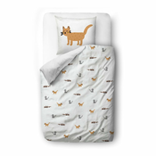 Dječja posteljina za dječji krevetić od pamučnog satena 100x130 cm Cats – Butter Kings