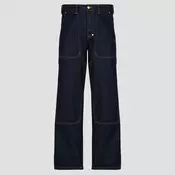 Dickies SELVEDGE DOUBLE KNEE DENIM RAW Modra