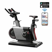Kubisport Elektromagnetni kolesarski trenažer BCF7K z bluetoothom črno-siv