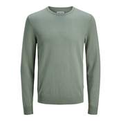 JACK & JONES Muški džemper 12208364, Menta