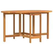 Vidaxl Vrtna miza Rjava 110 x 60 x 72 cm Masiven les akacije