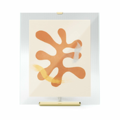 Steklen stoječ okvir v zlati barvi 26x30,5 cm Flute – Umbra