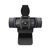 Logitech C920e HD 1080p Webcam spletna kamera 3 MP 1920 x 1080 slikovnih pik USB 3.2 Gen 1 (3.1 Gen 1) Črna