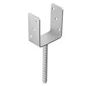 shumee Sidro za podnožje stebra 121x120mm M18 za vgradnjo