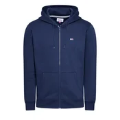 shumee TOMMY JEANS Črna, mornarsko modra jopa z zadrgo, velikost S
