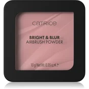 Catrice Bright & Blur Airbrush Powder fiksacijski puder s posvetlitvenim učinkom odtenek 010 Pink Luminance 10 g