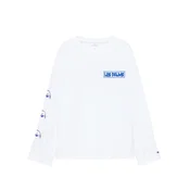 Pull&Bear Majica modra/kraljevo modra/svetlo modra/bela
