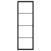 SKYTTA Okvir kliznih vrata, crna, 77x231 cm