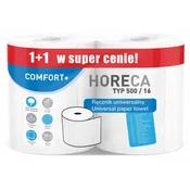 Papirnate brisače 2R HORECA COMFORT+ tip 500/16 100m 2W (1+1) - 2 roli