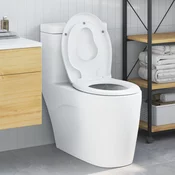 WC daska Bijelo 47 x 37 x 4 cm Duroplast