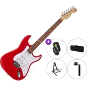 PSD Guitars STC-100-HSS SET 2 Red Električna kitara