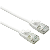 ROLINE Roline 21.15.1714 RJ45 omrežni kabel\, Patch kabel CAT 6a F/UTP 1.50 m bela 1 kos, (20420780)