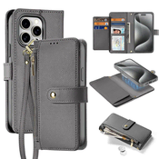 slomart Usnjena torbica Dux Ducis Lawa za iPhone 15 Pro Max - siva