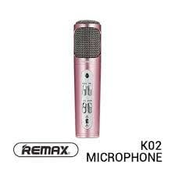 Mikrofon K02, 3.5mm AUX, Remax, roza